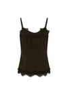 CC Heart - Rosie Lace Camisole Top Black