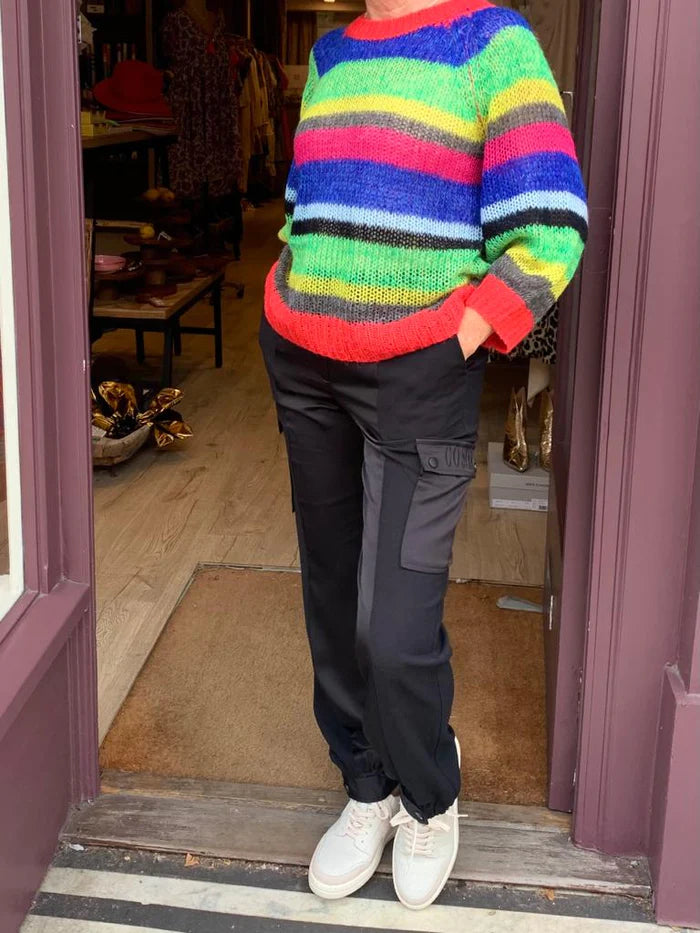 Coster Copenhagen - Striped Knit Rainbow