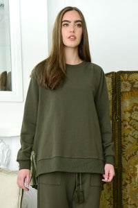 CURATE by Trelise Cooper - Pleats Meet Top Khaki