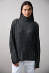Mia Fratino - Ren Rollneck Jet Black/Foggy