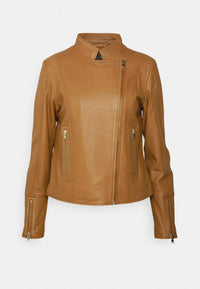 Mos Mosh - Metha Leather Jacket Chipmunk Tan