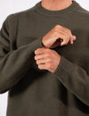 Mr Simple - Fred Crew Knit Fatigue