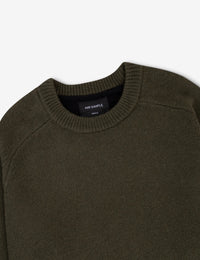 Mr Simple - Fred Crew Knit Fatigue