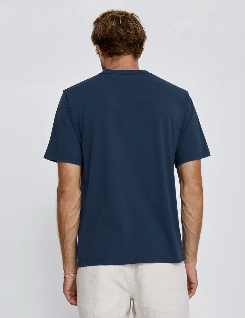 Mr Simple - Heavy Weight Tee Navy