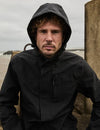 Mr Simple - Waterproof Rain Jacket Black