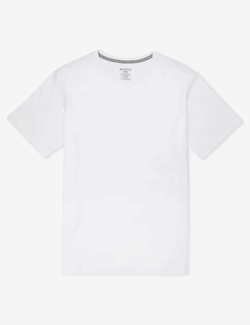 Mr Simple - Reginald Tee - White