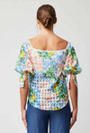 ONCE WAS - Lucia Cotton Silk Top in Limonata