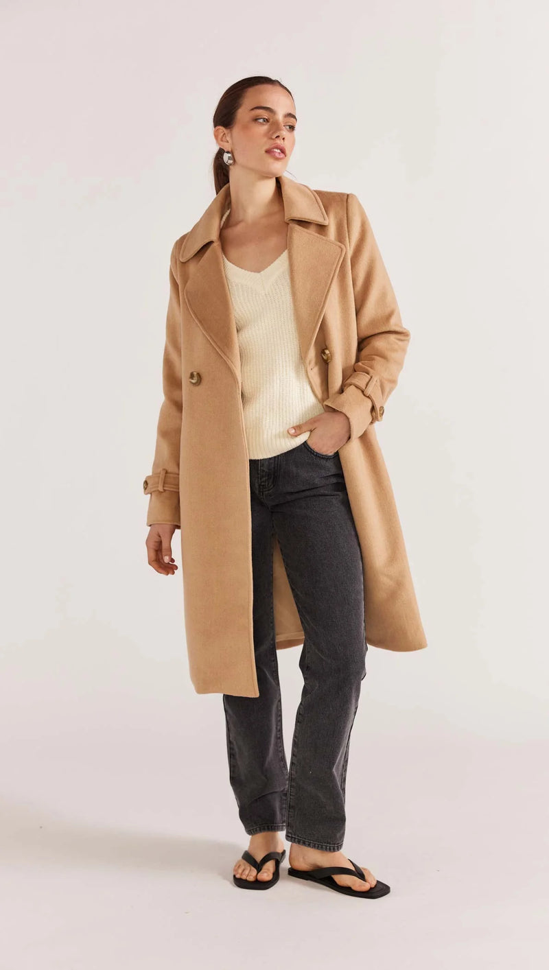 Staple the Label - Bedford Camel Coat