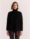 Staple the Label - Cassia Roll Neck Knit Black