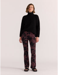 Staple the Label - Cassia Roll Neck Knit Black