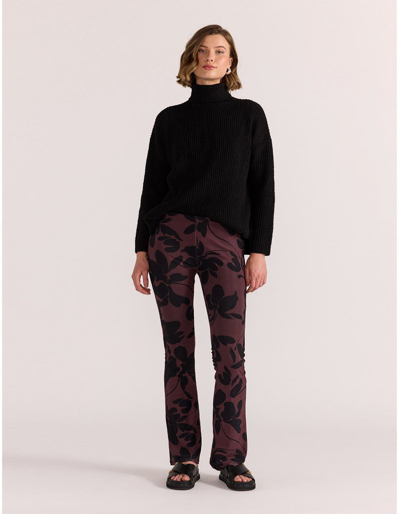 Staple the Label - Cassia Roll Neck Knit Black
