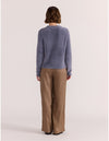 Staple the Label - Celina Cozy Knit Steel Blue