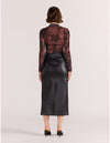 Staple the Label - Olina Mesh Top Abstract Floral