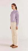 Staple the Label -  Myles Jumper Lilac