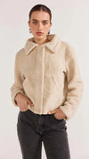 Staple the Label - York Sherpa Cream Jacket