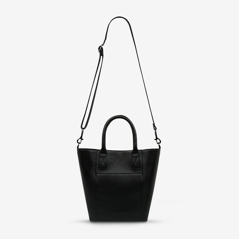 STATUS ANXIETY - HAPPY MEDIUM BAG - BLACK