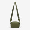 STATUS ANXIETY - PLUNDER - KHAKI WEBBED STRAP