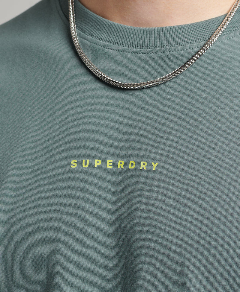 Superdry - Code Surplus Logo T Balsam Green