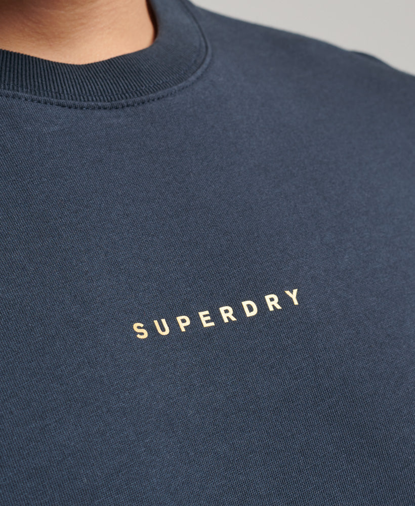 Superdry - Code Surplus Logo T Shirt Blueberry