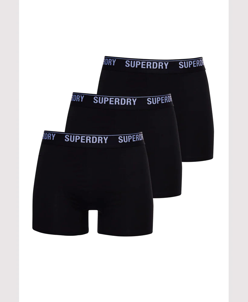 Superdry - Boxer Multi Triple Pack | Black Mix