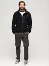 Superdry - Code Fleece Trekker Jacket Black