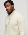 Superdry - Half Zip Sweatshirt Light Stone Beige