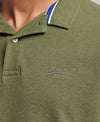Superdry - Classic Pique Polo Thrift Olive Marle