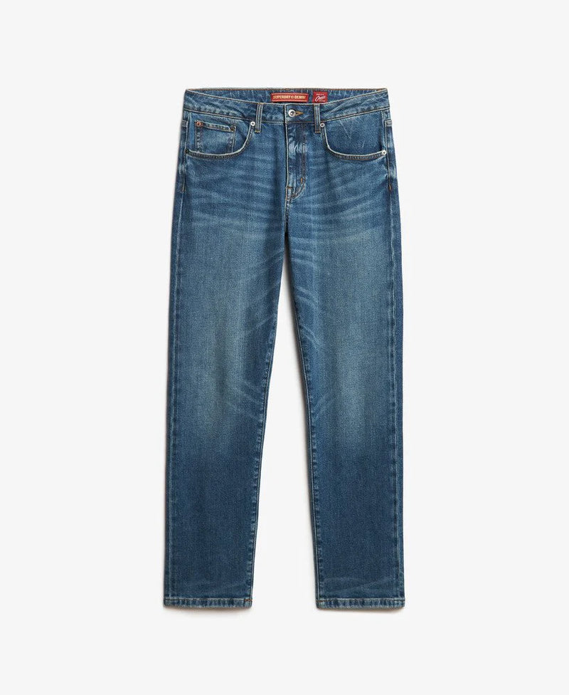 Superdry - Vintage Slim Straight Jean Elkhorn Mid Blue