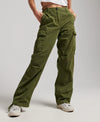 Superdry - Vintage Low Rise Cargo Pants | Moss Green