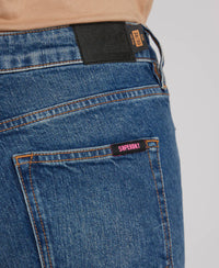 Superdry - Vintage Mid Rise Slim Jeans Valley Blue