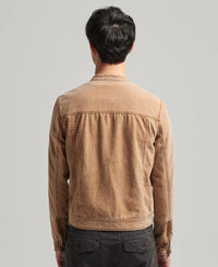 Superdry - Vintage Canvas Racer Jacket Tobacco Brown