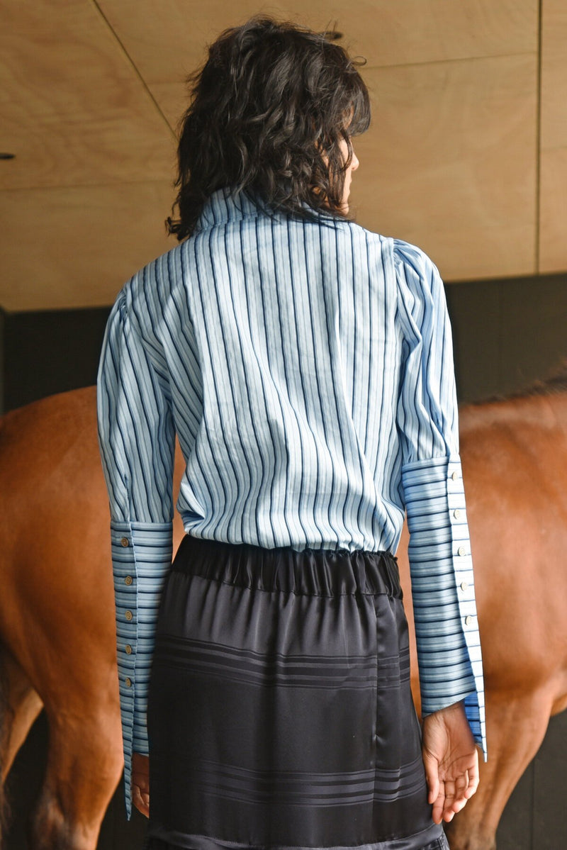 Trelise Cooper - Roman Holiday Shirt Blue Stripe
