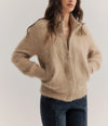 World of Nomads - Felix Zip Cardigan Latte
