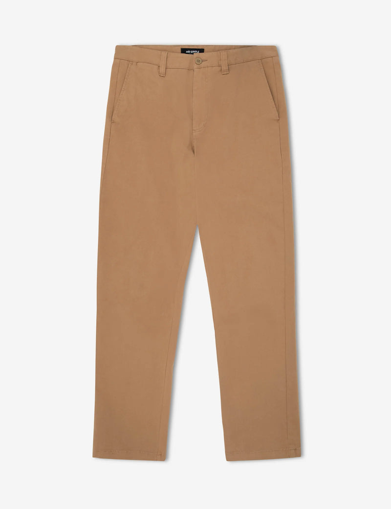 Mr Simple - Standard Chino - Khaki/Tan