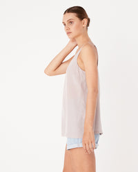 ASSEMBLY LABEL - SILK DEEP V CAMI FAWN