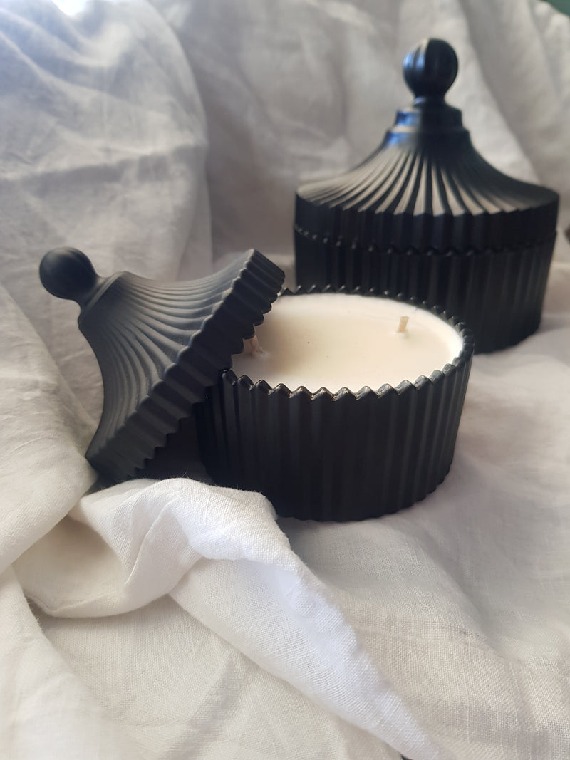 Cove Collection - Carousel Candle Black Monte Carlo