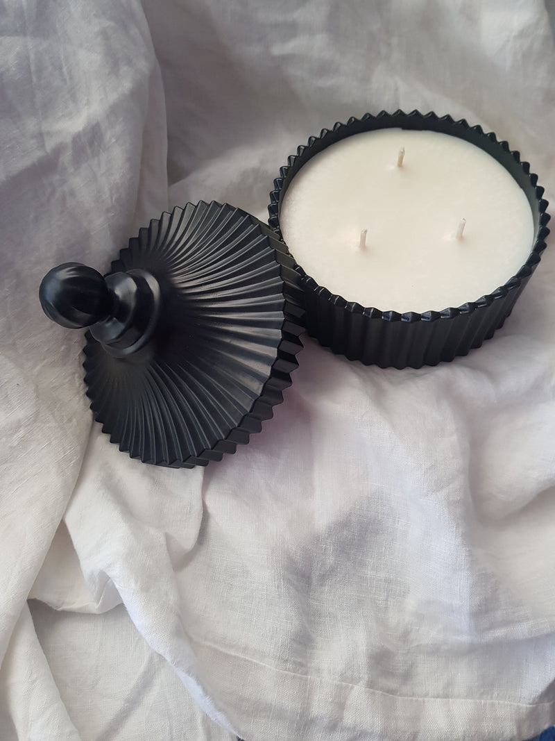 Cove Collection - Carousel Candle Black Milan