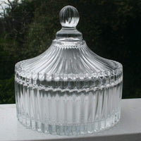 Cove Collection - Carousel Candle Clear/White Milan