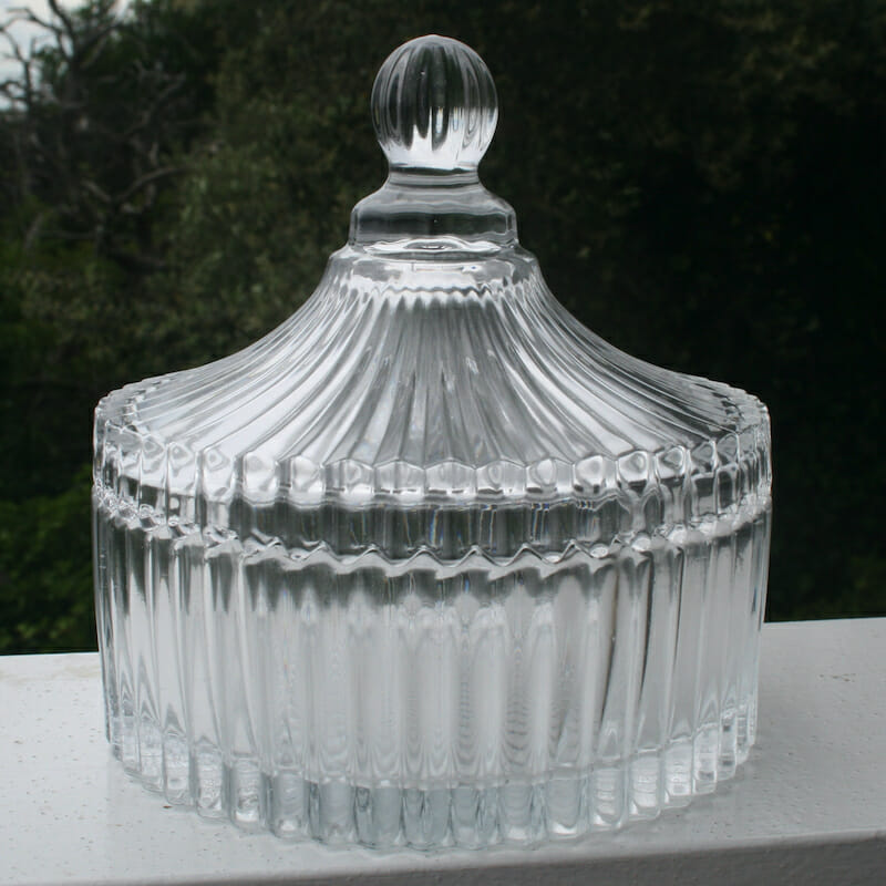 Cove Collection - Carousel Candle White/Clear Bondi