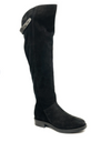 lili mill 6867 black nero suede long over the knee flat boots online at hunterminx