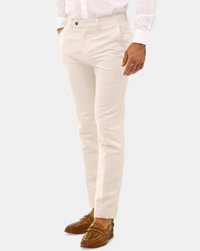 Brooksfield - Linen Blend Trouser Oat