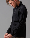 Wild South - 280 Merino Qrtr Zip Black