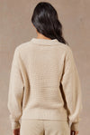 Academy Brand Womens - Malibu Collared Sweater Milk