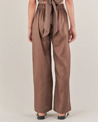 Amelius - Cancun Linen Pant Chocolate