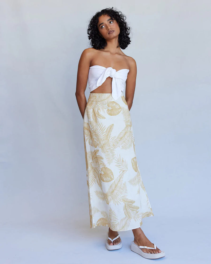 Amelius - Samara Linen Maxi Skirt