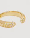 By Charlotte - Connect Deeply Ring 18k Gold Vermeil