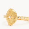 By Charlotte - North Star Ring Gold Vermeil