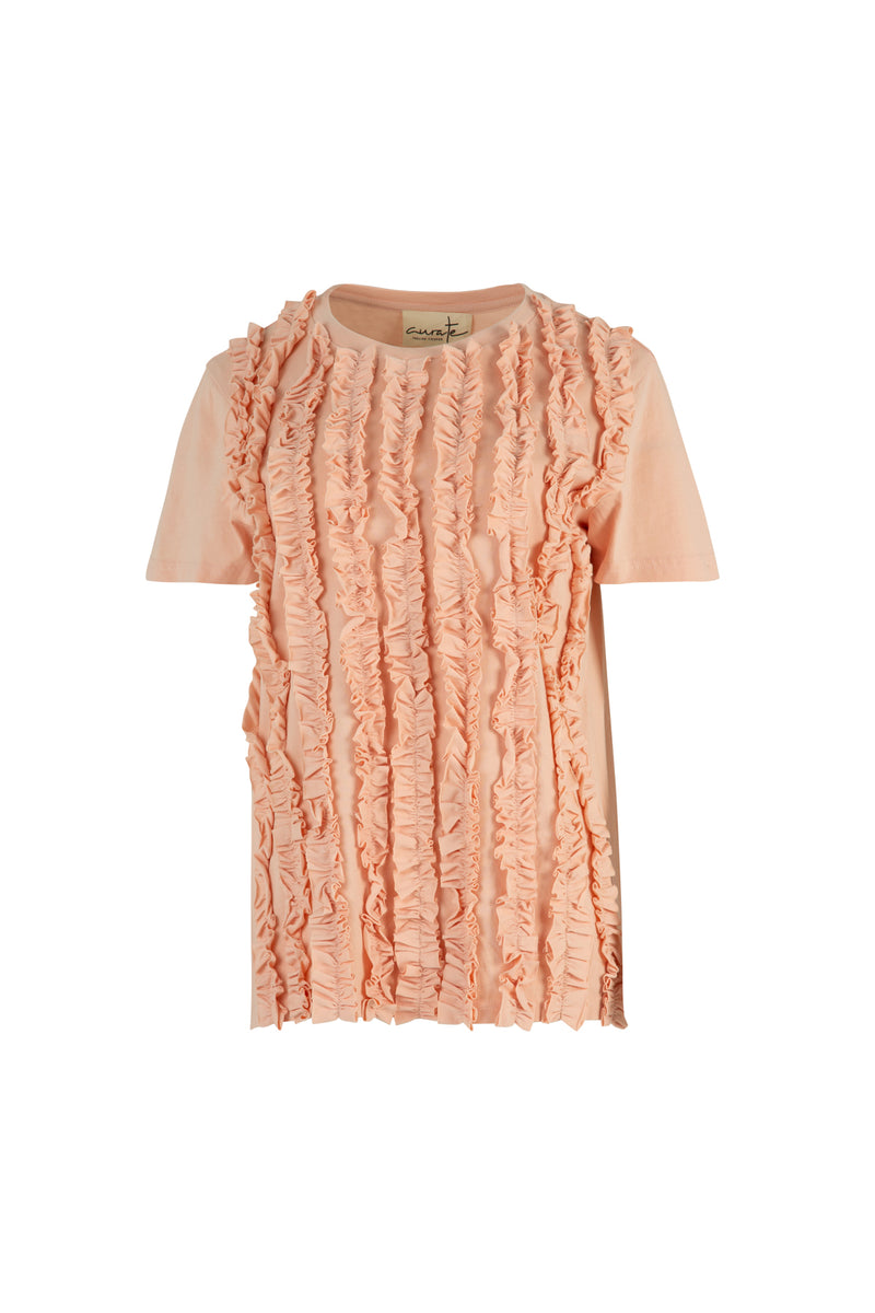 Curate by Trelise Cooper - Ruffle It Up Top Peach