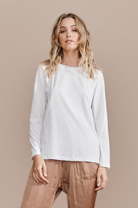 Layer'd - Fask top in Chalk