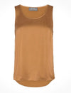 Mos Mosh - Astrid Silk Tank Top Chipmunk